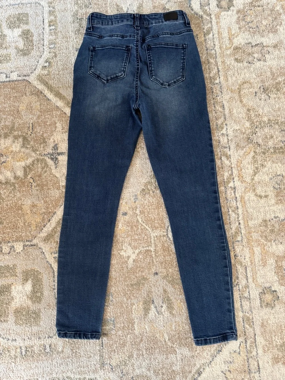 Celebrity Pink Dark Blue Slim Fit Jeans sz 3/26 - Picture 3 of 5